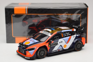 Hyundai i20 N WRC #16 A. Fourmaux / A. Coria Rally Monte Carlo Night Version 2025 IXO 1:18 18RMC230B Kov – obrázok 6 z 6