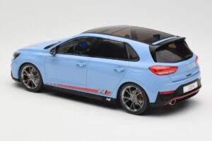 Hyundai i30 N Svetlomodrý MCG 1:18 MCG18503 Kov – obrázok 5 z 6