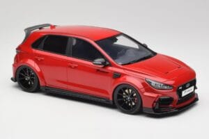 Hyundai i30 N PD Prior Design Engine Červený Otto 1:18 OT1112 Živica – obrázok 4 z 6