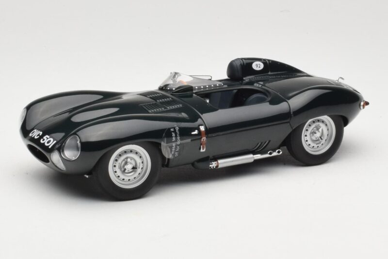 Jaguar D-Type Short Nose Zelený AUTOart 1:18 73561 Kov
