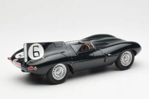 Jaguar D-Type #6 M. Hawthorn / I. Bueb Team Jaguar Cars Ltd 24 Hours of Le Mans 1955 AUTOart 1:18 85586 Kov – obrázok 2 z 6