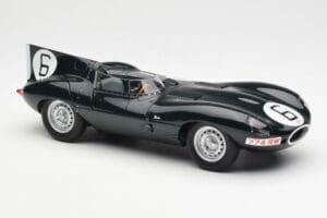 Jaguar D-Type #6 M. Hawthorn / I. Bueb Team Jaguar Cars Ltd 24 Hours of Le Mans 1955 AUTOart 1:18 85586 Kov – obrázok 4 z 6