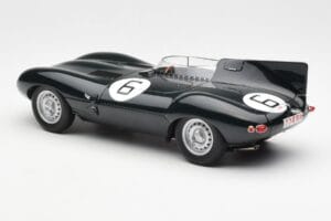 Jaguar D-Type #6 M. Hawthorn / I. Bueb Team Jaguar Cars Ltd 24 Hours of Le Mans 1955 AUTOart 1:18 85586 Kov – obrázok 5 z 6