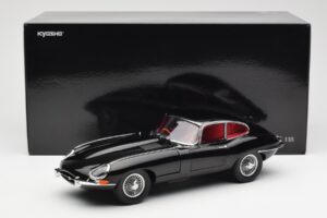 Jaguar E-Type 3.8 Series 1 Čierny Kyosho 1:18 08954BK Kov – obrázok 8 z 8