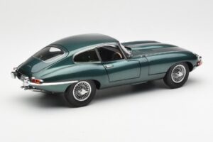 Jaguar E-Type 3.8 Series 1 Tmavo Zelený Kyosho 1:18 08954DG Kov – obrázok 3 z 8