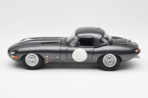 Jaguar E-Type Series 1 Coupe Lightweight Tmavo Šedý AUTOart 1:18 73647 Kov – obrázok 4 z 8