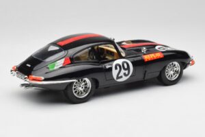 Jaguar E-Type #29 Čierny Bburago 1:18 3018-M4 Kov – obrázok 3 z 8