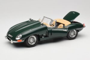 Jaguar E-Type Series 1 Roadster Zelený Bburago 1:18 3018-M5 Kov – obrázok 2 z 8
