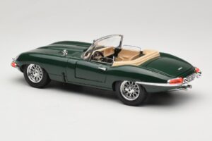 Jaguar E-Type Series 1 Roadster Zelený Bburago 1:18 3016-M1 Kov – obrázok 7 z 8