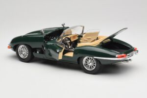 Jaguar E-Type Series 1 Roadster Zelený Bburago 1:18 3018-M5 Kov – obrázok 5 z 8