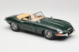 Jaguar E-Type Series 1 Roadster Zelený Bburago 1:18 3018-M5 Kov – obrázok 6 z 8