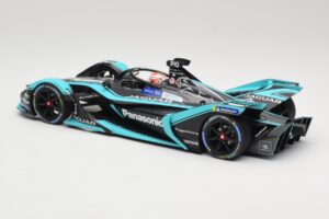 Jaguar I-Type 3 Panasonic Jaguar Racing #3 N. Piquet Jr. Formula E Season 5 2019 Minichamps 1:18 114180003 Kov – obrázok 5 z 6