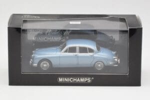 Jaguar Mk II Blue Metallic Minichamps 1:43 433130604 Kov – obrázok 4 z 4