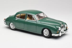 Jaguar Mk II British Racing Zelený Maisto 1:18 50287 Kov – obrázok 6 z 8