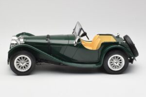 Jaguar SS 100 Roadster Zelený Bburago 1:18 3006 Kov – obrázok 4 z 8