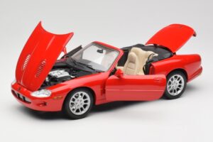 Jaguar XKR X100 Červený Maisto 1:18 50330 Kov – obrázok 2 z 8