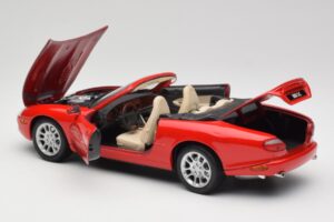 Jaguar XKR X100 Červený Maisto 1:18 50330 Kov – obrázok 5 z 8