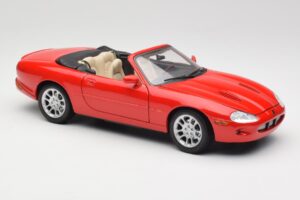 Jaguar XKR X100 Červený Maisto 1:18 50330 Kov – obrázok 6 z 8
