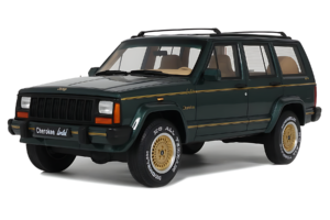 Jeep Cherokee XJ Limited Dark Hunter Green Otto 1:18 OT1340 Živica – obrázok 2 z 2
