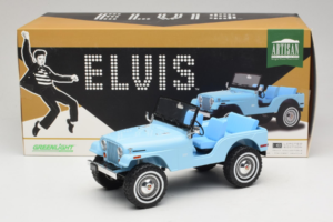 Jeep CJ-5 Elvis Presley's Car GreenLight 1:18 19061 Kov – obrázok 6 z 6