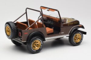 Jeep CJ-7 Golden Eagle Zelený MCG 1:18 MCG18109 Kov – obrázok 2 z 6