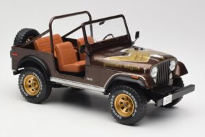 Jeep CJ-7 Golden Eagle Zelený MCG 1:18 MCG18109 Kov – obrázok 4 z 6