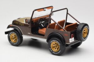 Jeep CJ-7 Golden Eagle Zelený MCG 1:18 MCG18109 Kov – obrázok 5 z 6