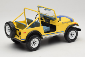 Jeep CJ-7 Renegade Žltý MCG 1:18 MCG18552 Kov – obrázok 2 z 6