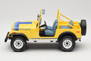 Jeep CJ-7 Renegade Žltý MCG 1:18 MCG18552 Kov – obrázok 3 z 6