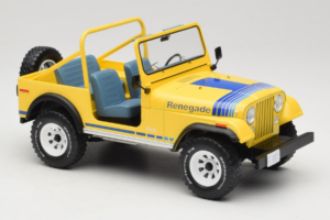 Jeep CJ-7 Renegade Žltý MCG 1:18 MCG18552 Kov – obrázok 4 z 6