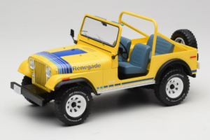 Jeep CJ-7 Renegade Žltý MCG 1:18 MCG18552 Kov