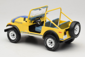 Jeep CJ-7 Renegade Žltý MCG 1:18 MCG18552 Kov – obrázok 5 z 6