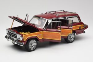 Jeep Grand Wagoneer Classic Červený AUTOart 1:18 74002 Kov – obrázok 2 z 8