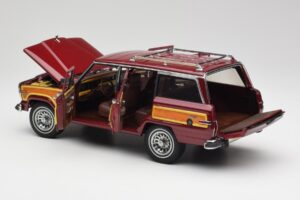 Jeep Grand Wagoneer Classic Červený AUTOart 1:18 74002 Kov – obrázok 5 z 8
