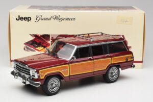 Jeep Grand Wagoneer Classic Červený AUTOart 1:18 74002 Kov – obrázok 8 z 8