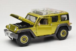 Jeep Rescue Concept Zelený Maisto 1:18 36699-M1 Kov – obrázok 2 z 8