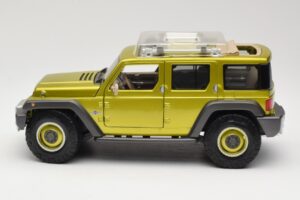 Jeep Rescue Concept Zelený Maisto 1:18 36699-M1 Kov – obrázok 4 z 8