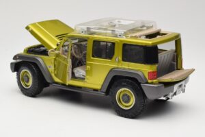 Jeep Rescue Concept Zelený Maisto 1:18 36699-M1 Kov – obrázok 5 z 8