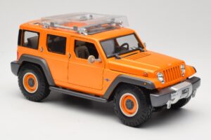 Jeep Rescue Concept Oranžový Maisto 1:18 36699 Kov – obrázok 6 z 8