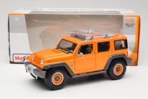 Jeep Rescue Concept Oranžový Maisto 1:18 36699 Kov – obrázok 8 z 8