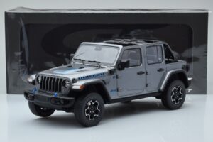 Jeep Wrangler 4xe Strieborný GT Spirit 1:18 GT419 Živica – obrázok 6 z 6