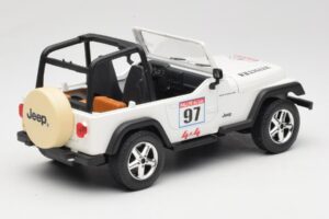 Jeep Wrangler Rallye #97 Béžová Solido 1:18 9012 Kov – obrázok 2 z 6