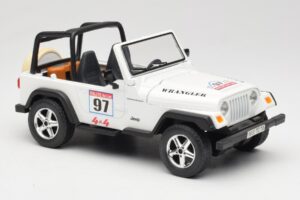 Jeep Wrangler Rallye #97 Béžová Solido 1:18 9012 Kov – obrázok 4 z 6