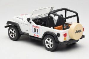 Jeep Wrangler Rallye #97 Béžová Solido 1:18 9012 Kov – obrázok 5 z 6