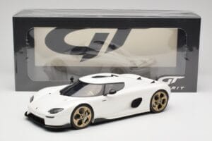 Koenigsegg CC850 Crystal White GT Spirit 1:18 GT903 Živica – obrázok 6 z 6