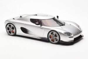 Koenigsegg CC850 Moon Silver GT Spirit 1:18 GT452 Živica – obrázok 4 z 6