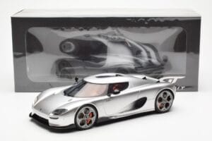 Koenigsegg CC850 Moon Silver GT Spirit 1:18 GT452 Živica – obrázok 6 z 6