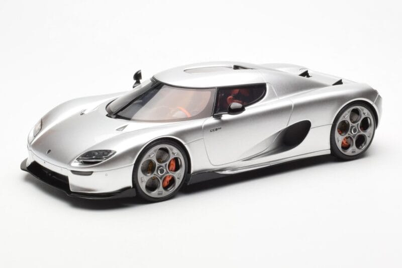 Koenigsegg CC850 Moon Silver GT Spirit 1:18 GT452 Živica