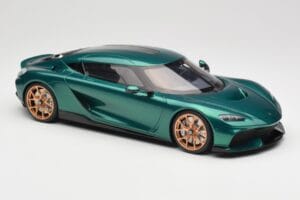 Koenigsegg Gemera Racing Green GT Spirit 1:18 GT888 Živica – obrázok 4 z 5