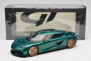 Koenigsegg Gemera Racing Green GT Spirit 1:18 GT888 Živica – obrázok 5 z 5